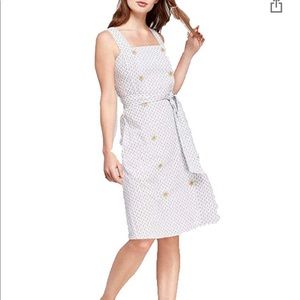 A New Day Geo Print Double Breasted Dress